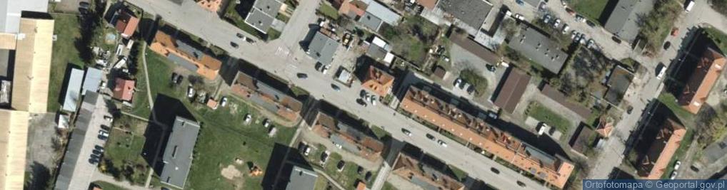 Zdjęcie satelitarne Westerplatte ul.