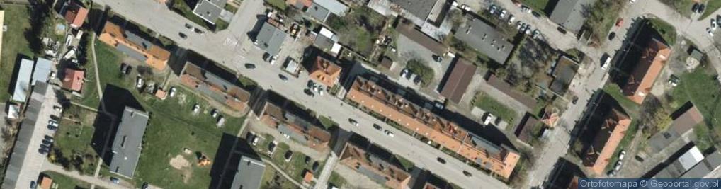 Zdjęcie satelitarne Westerplatte ul.