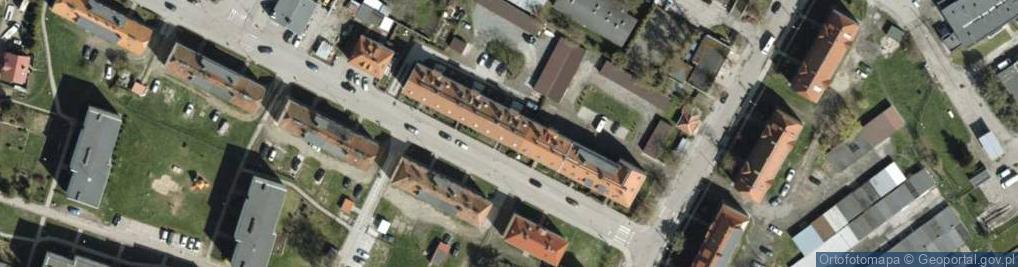 Zdjęcie satelitarne Westerplatte ul.