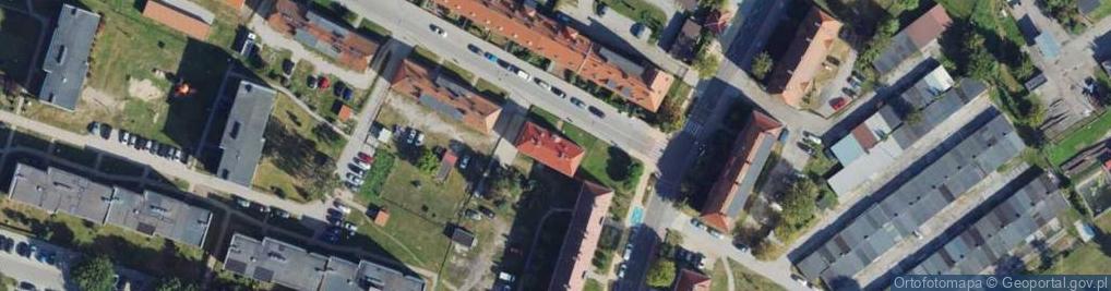 Zdjęcie satelitarne Westerplatte ul.