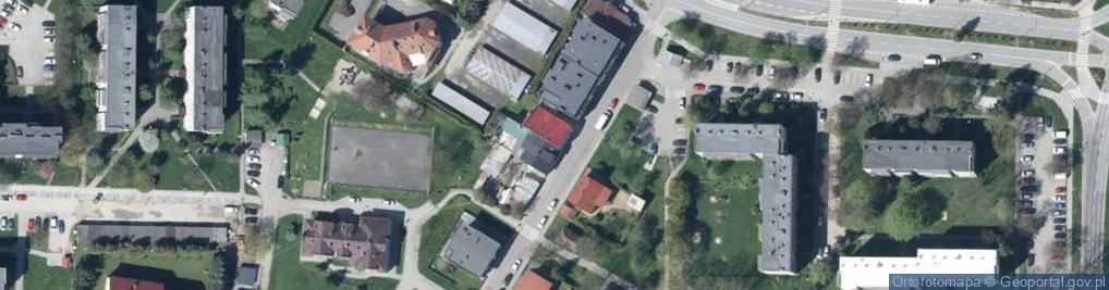 Zdjęcie satelitarne Westerplatte ul.