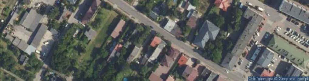 Zdjęcie satelitarne Weteranów ul.