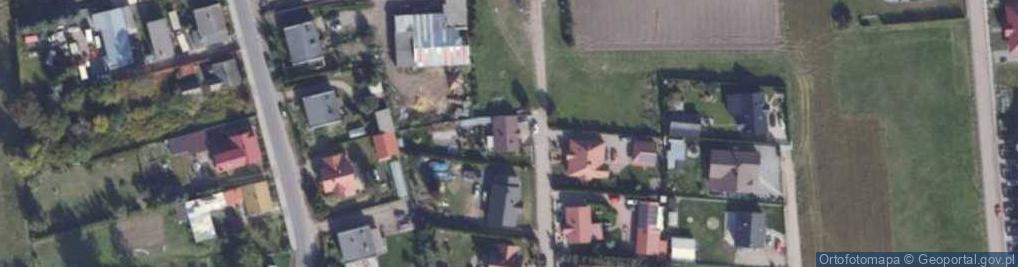 Zdjęcie satelitarne Werbla, ks. ul.