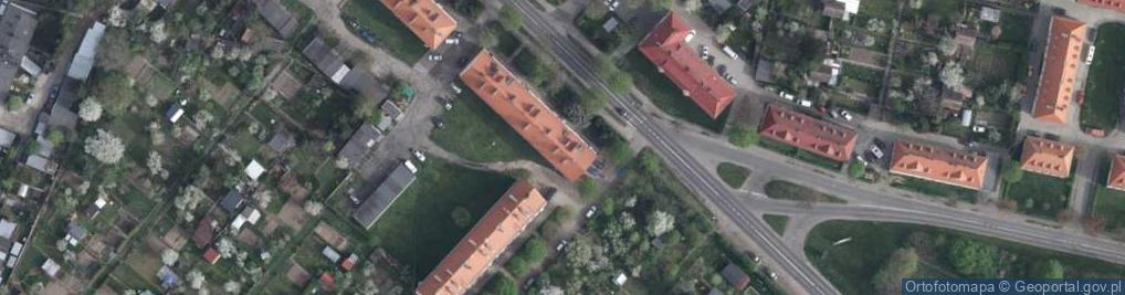 Zdjęcie satelitarne Westerplatte ul.