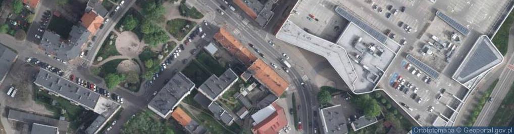 Zdjęcie satelitarne Westerplatte ul.