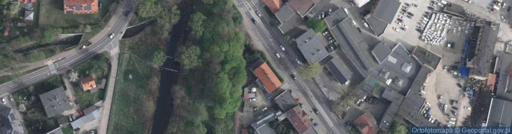 Zdjęcie satelitarne Westerplatte ul.