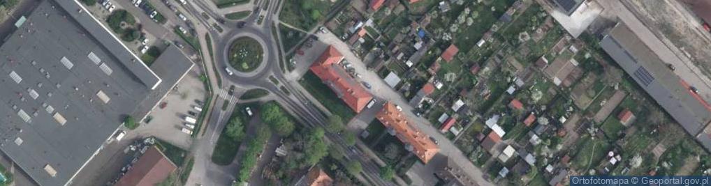 Zdjęcie satelitarne Westerplatte ul.