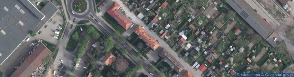 Zdjęcie satelitarne Westerplatte ul.