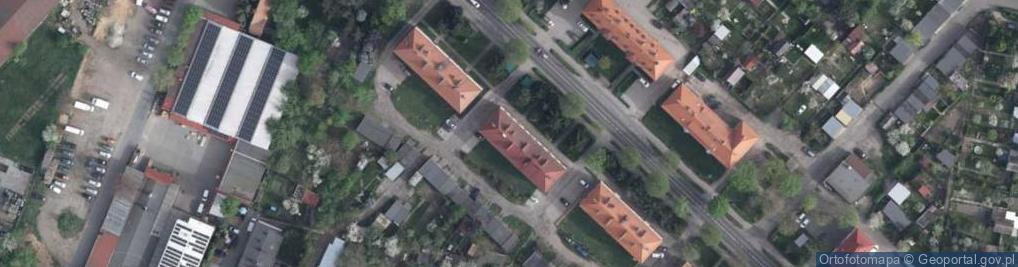 Zdjęcie satelitarne Westerplatte ul.