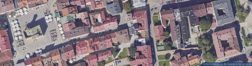 Zdjęcie satelitarne Wekslarska ul.