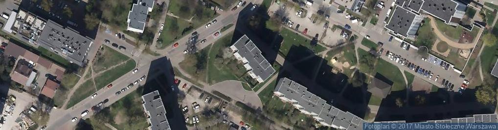 Zdjęcie satelitarne Węgrowska ul.