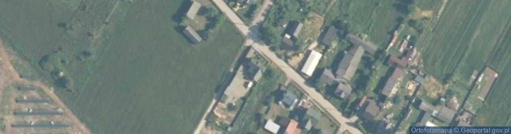 Zdjęcie satelitarne Węglów ul.