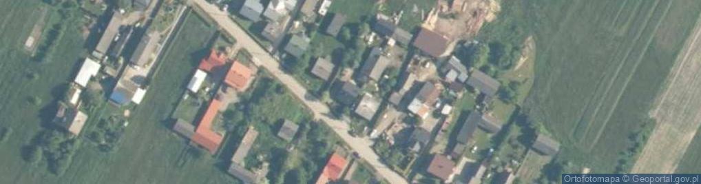 Zdjęcie satelitarne Węglów ul.