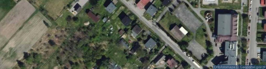 Zdjęcie satelitarne Węglowice ul.