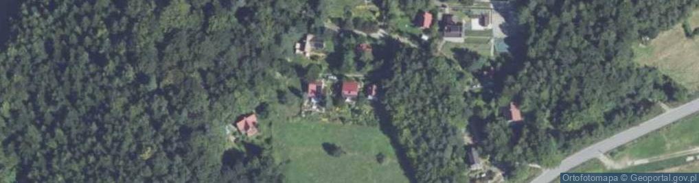 Zdjęcie satelitarne Węglówka ul.