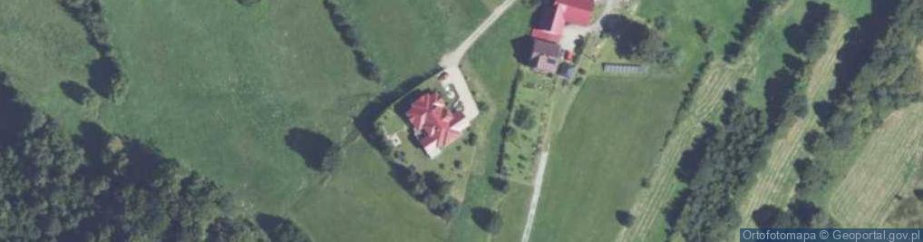 Zdjęcie satelitarne Węglówka ul.