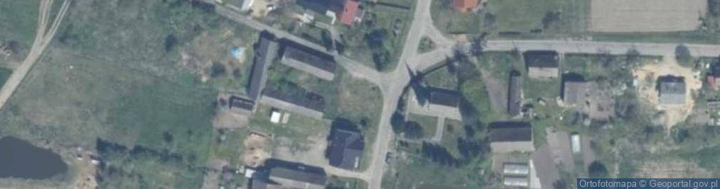 Zdjęcie satelitarne Węgorza ul.