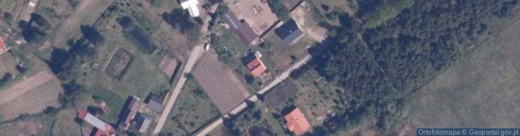 Zdjęcie satelitarne Węgorzewo Koszalińskie ul.
