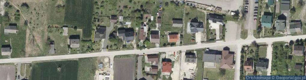 Zdjęcie satelitarne Wełecz ul.