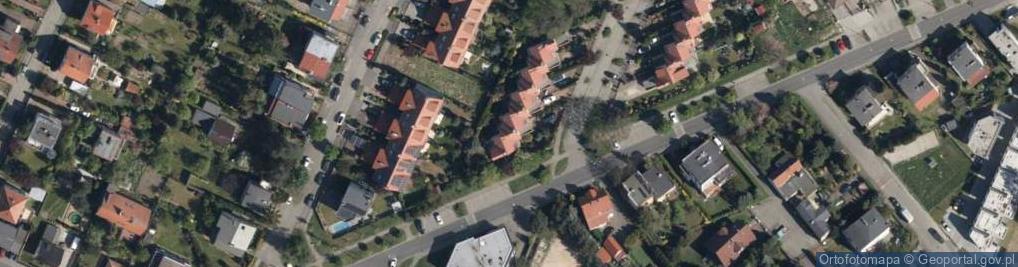 Zdjęcie satelitarne Wełniana ul.