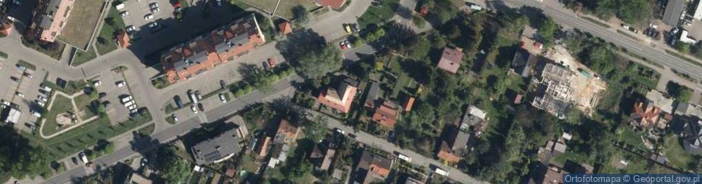 Zdjęcie satelitarne Wełniana ul.