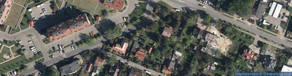 Zdjęcie satelitarne Wełniana ul.