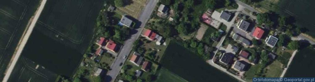 Zdjęcie satelitarne Wiejska ul.