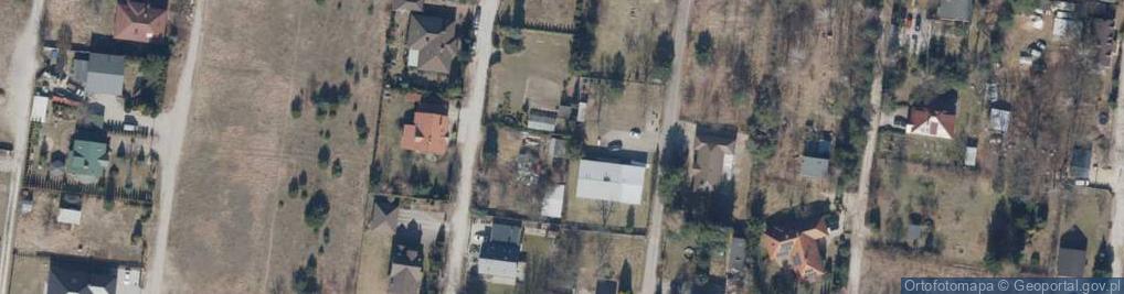 Zdjęcie satelitarne Wiejska ul.