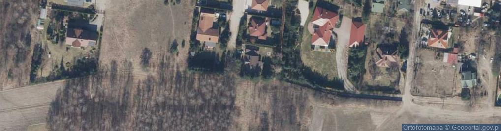 Zdjęcie satelitarne Wiejska ul.