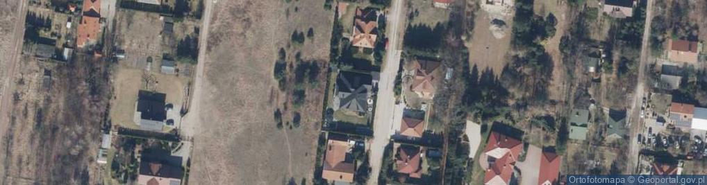 Zdjęcie satelitarne Wiejska ul.