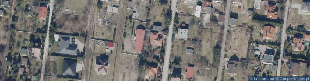 Zdjęcie satelitarne Wiejska ul.