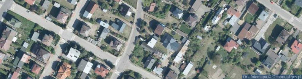 Zdjęcie satelitarne Wiejska ul.