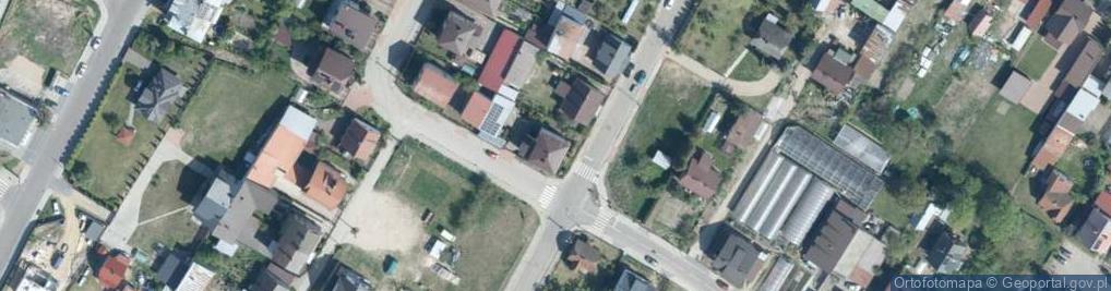 Zdjęcie satelitarne Wiejska ul.
