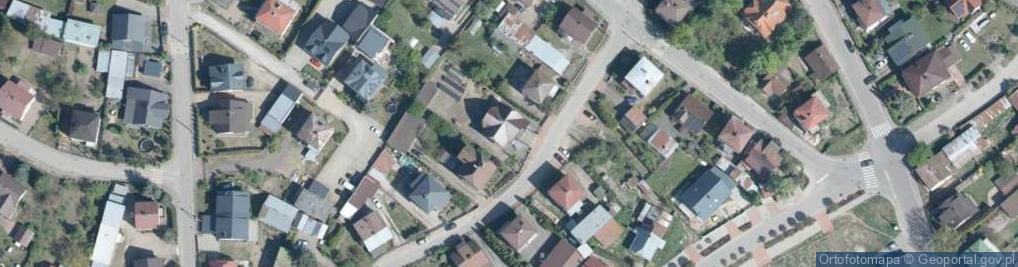 Zdjęcie satelitarne Wioślarska ul.