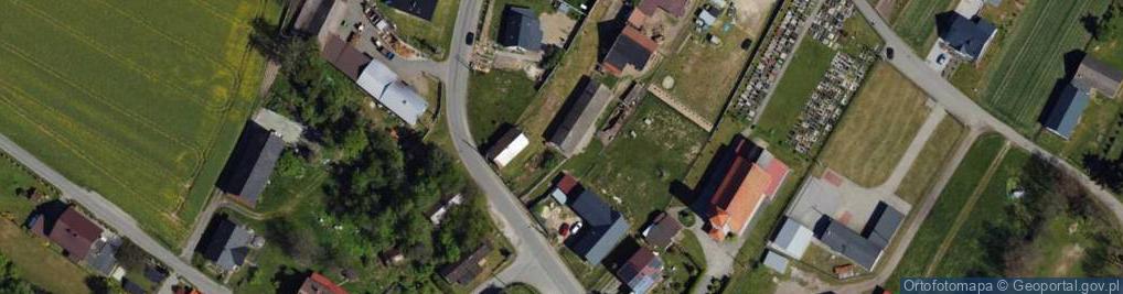 Zdjęcie satelitarne Wiejska ul.