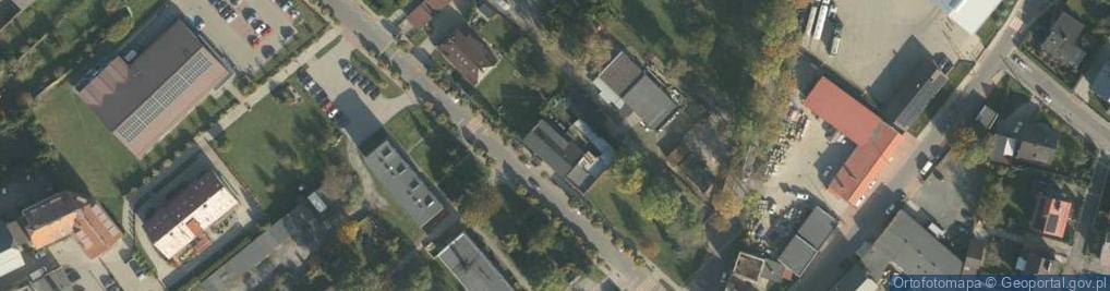 Zdjęcie satelitarne Wiejska ul.
