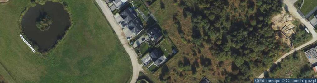 Zdjęcie satelitarne Wieczornych Mgieł ul.