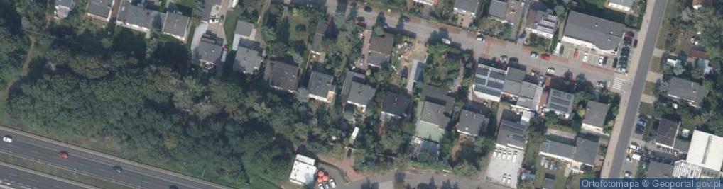 Zdjęcie satelitarne Wiosenna ul.