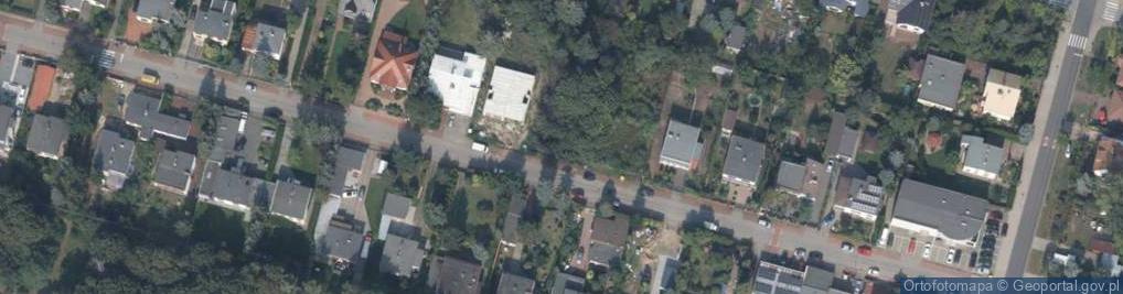 Zdjęcie satelitarne Wiosenna ul.