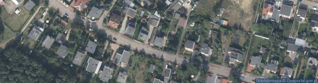 Zdjęcie satelitarne Wiosenna ul.