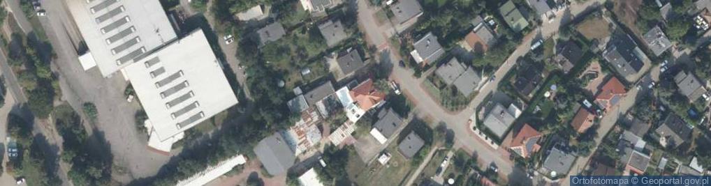 Zdjęcie satelitarne Wiosenna ul.