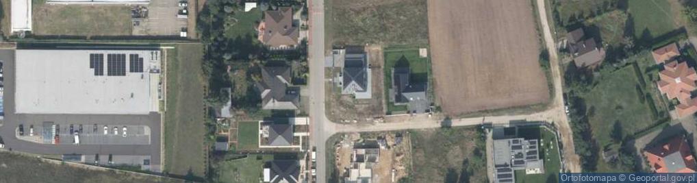 Zdjęcie satelitarne Wiosenna ul.