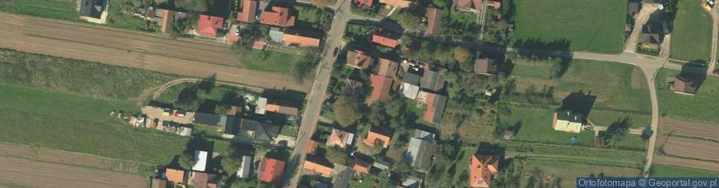 Zdjęcie satelitarne Wiejska ul.