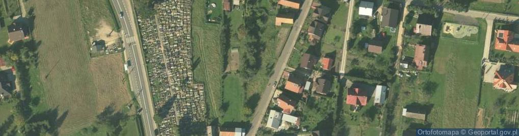 Zdjęcie satelitarne Wiejska ul.
