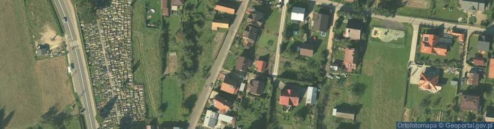 Zdjęcie satelitarne Wiejska ul.