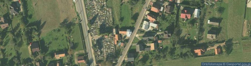 Zdjęcie satelitarne Wiejska ul.