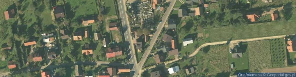Zdjęcie satelitarne Wiejska ul.