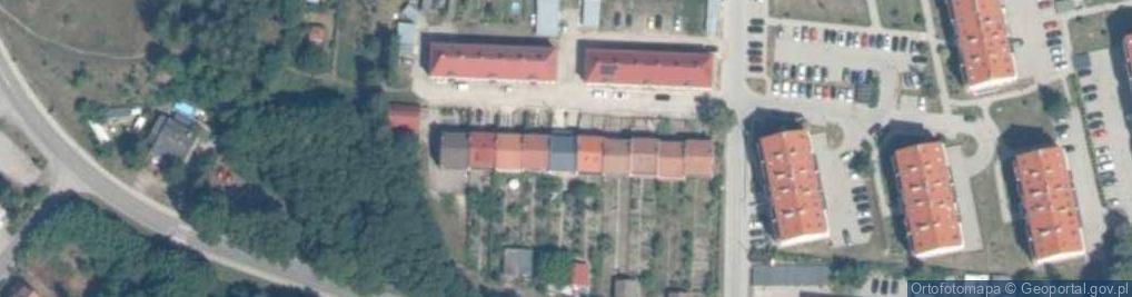Zdjęcie satelitarne Wiejska ul.