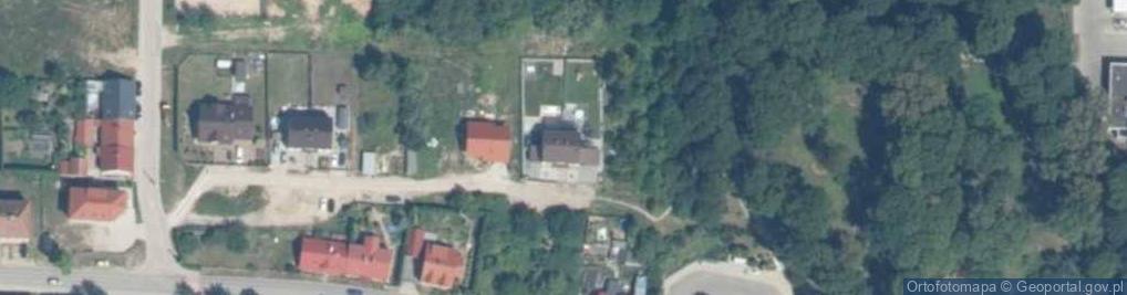 Zdjęcie satelitarne Wiosenna ul.