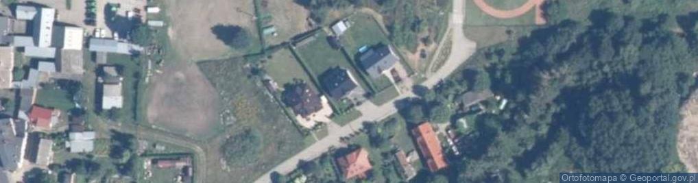 Zdjęcie satelitarne Wiejska ul.